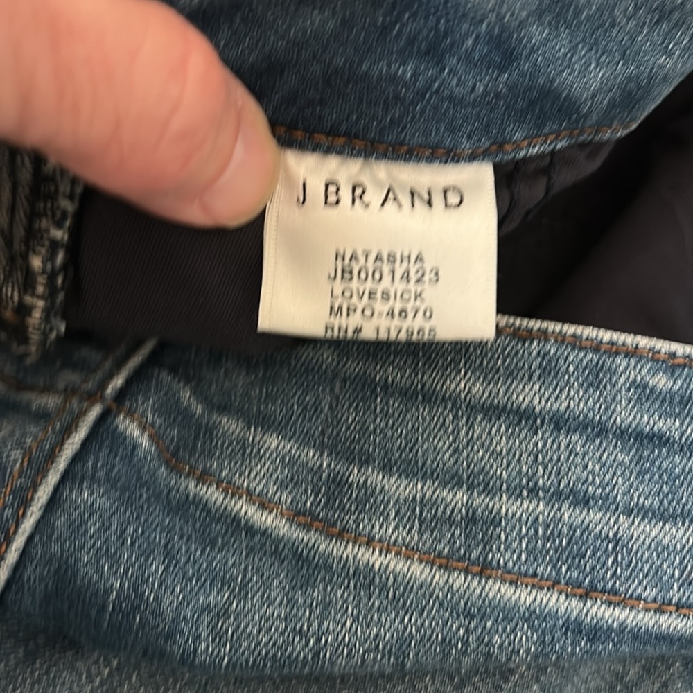 J Brand Natasha high waist crop denim Jean - Picture 9 of 9